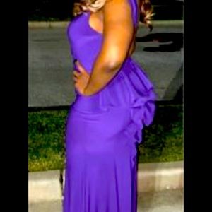 Purple Formal gown